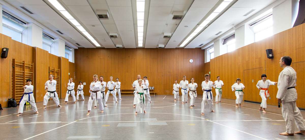 Gegründet 2018 kann der Verein Karate-Dojo-Bietigheim erst jetzt das Training aufnehmen.: Ziel: Gegenseitige Wertschätzung