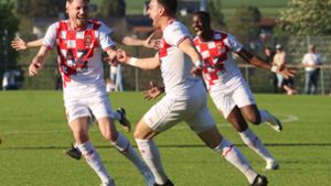 Männer-Bezirkspokal: Unschönen Szenen bei Croatia-Double