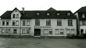 Das frühere Kameradschaftshaus in Besigheim beim Bahnhof. Hier wurden ab 1944 Gestapo-Akten aufbewahrt. 1999 wurde es abgerissen.⇥ Foto: privat
