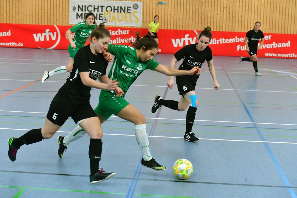 Frauenfußball, württembergische Hallenmeisterschaft: FV Löchgau schlägt den späteren Sieger