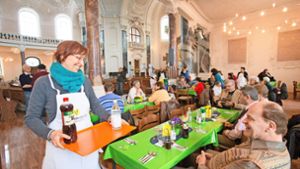 Ludwigsburg: Vesperkirche: 500 Mahlzeiten pro Tag