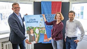 Freuen sich auf den Maientag 2023 (von links): Oberbürgermeister Uwe Skrzypek, Kulturamtsleiterin Julia Dorda und Wirtschaftsförderer Martin Säurle Foto: /Martin Kalb