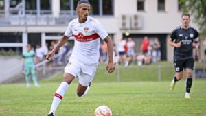 Filimon Gerezgiher spielte bis zur Winterpause  noch für den VfB II. Foto: Baumann/Julia Rahn
