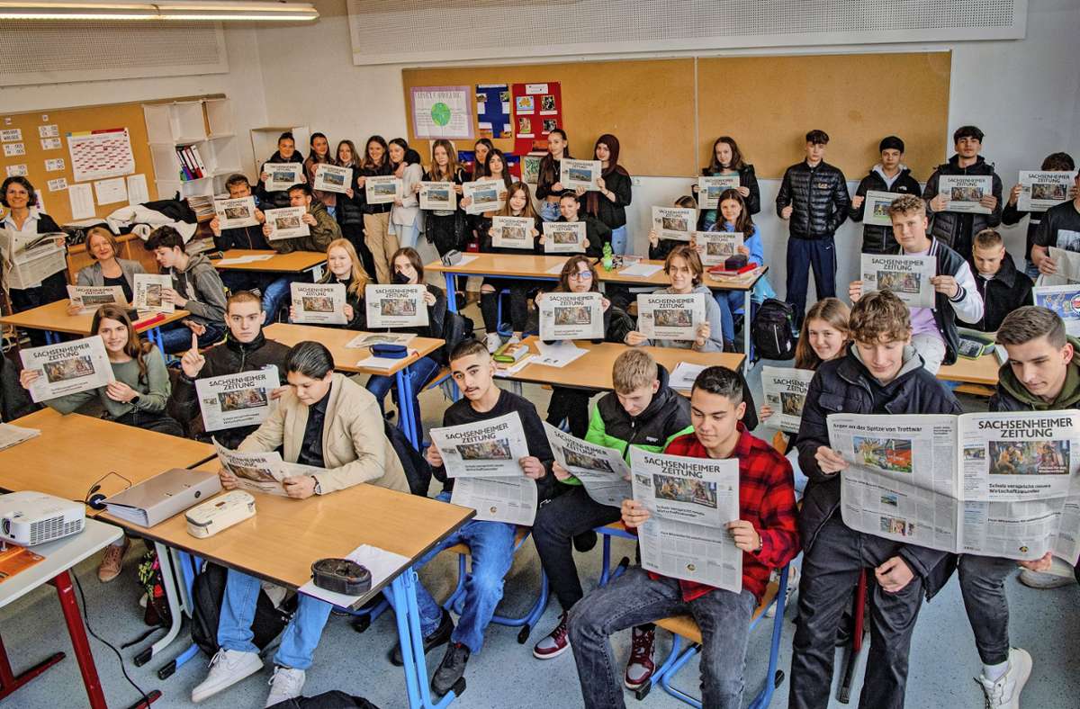 Kreis Ludwigsburg: Zeitungsprojekt „Wir lesen intensiv“ ist wieder gestartet