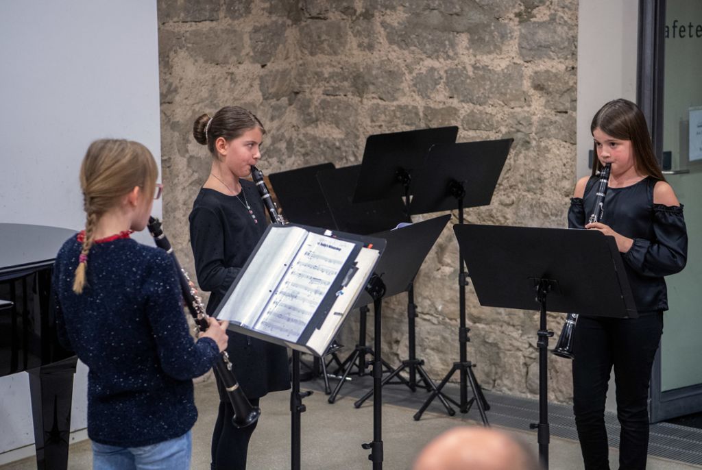 Konzert an der Musikschule Besigheim: Moment vor dem Wettbewerb