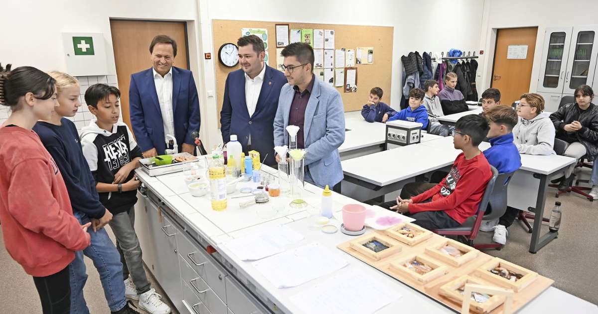 Realschule im Aurain Bietigheim-Bissingen: Künftige Handwerker und Ingenieure