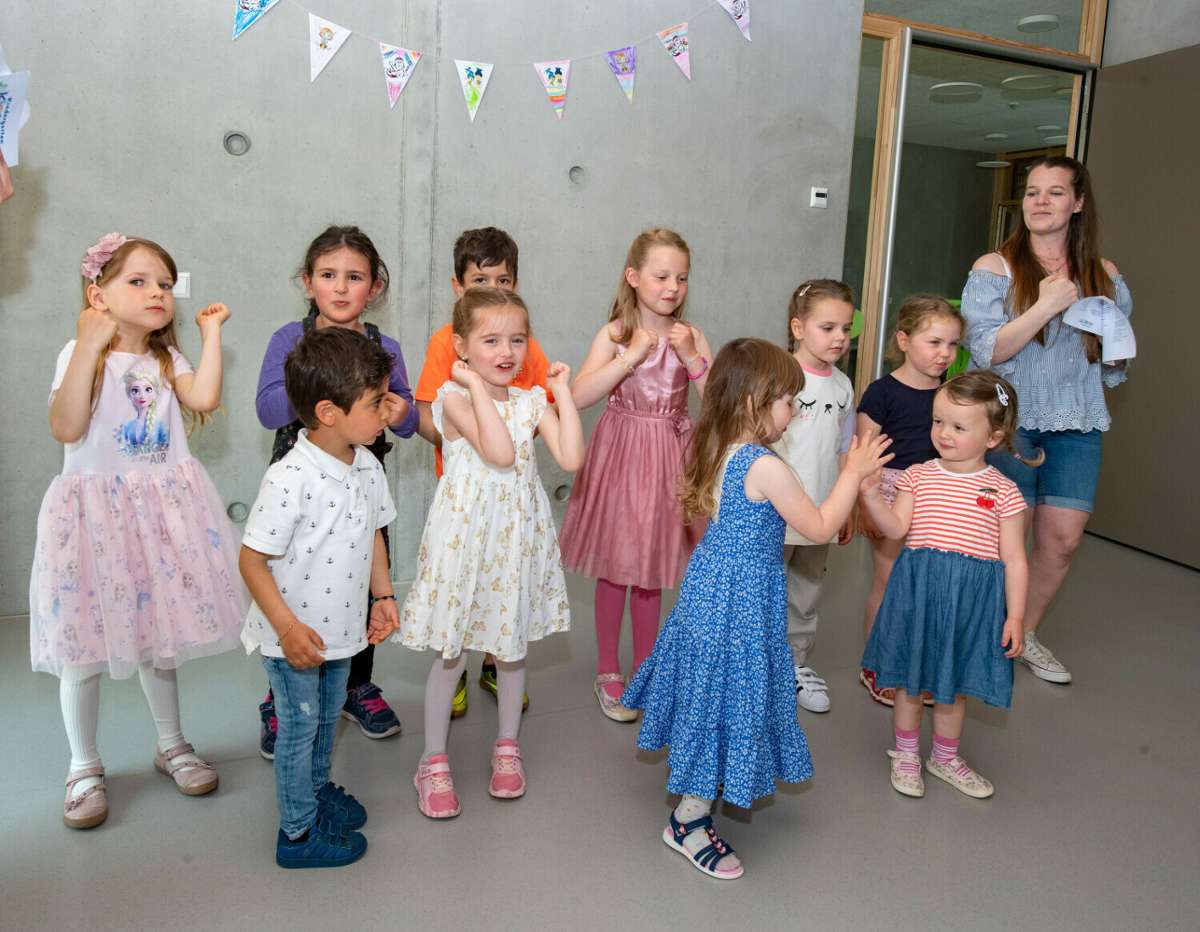 Kindergarten Klopferle in Sachsenheim: Zur Eröffnung trommeln alle mit