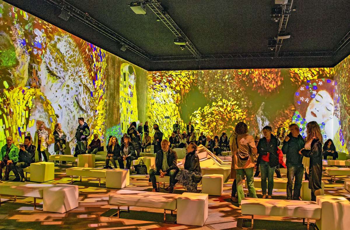 „Klimt. The immersive experience“: In Gustav Klimts Kunst eintauchen