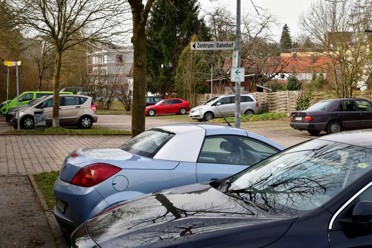 Sachsenheim arbeitet an Parkraumkonzept : Ausreichend Plätze, aber zu viele Parksuchende