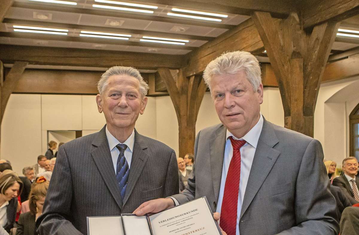 Bietigheim-Bissingen: Große Ehre für  Georg Mehrle