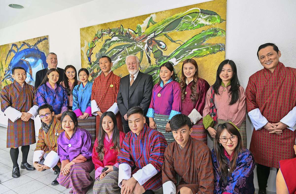 Bietigheim-Bissingen: Hoher Besuch aus Bhutan