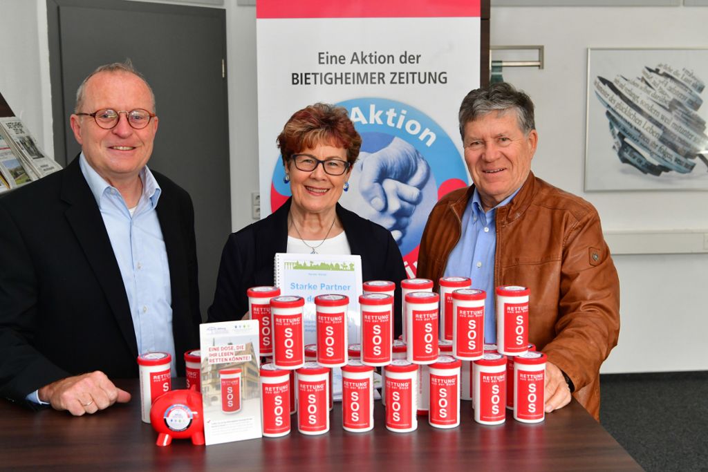 Bietigheim-Bissingen: BZ-Aktion Menschen in Not spendet 500 SOS-Dosen