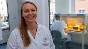 Professor Dr. med. Julia-Stefanie Frick, Geschäftsführerin des MVZLabors in Ludwigsburg. Foto: Martin Kalb