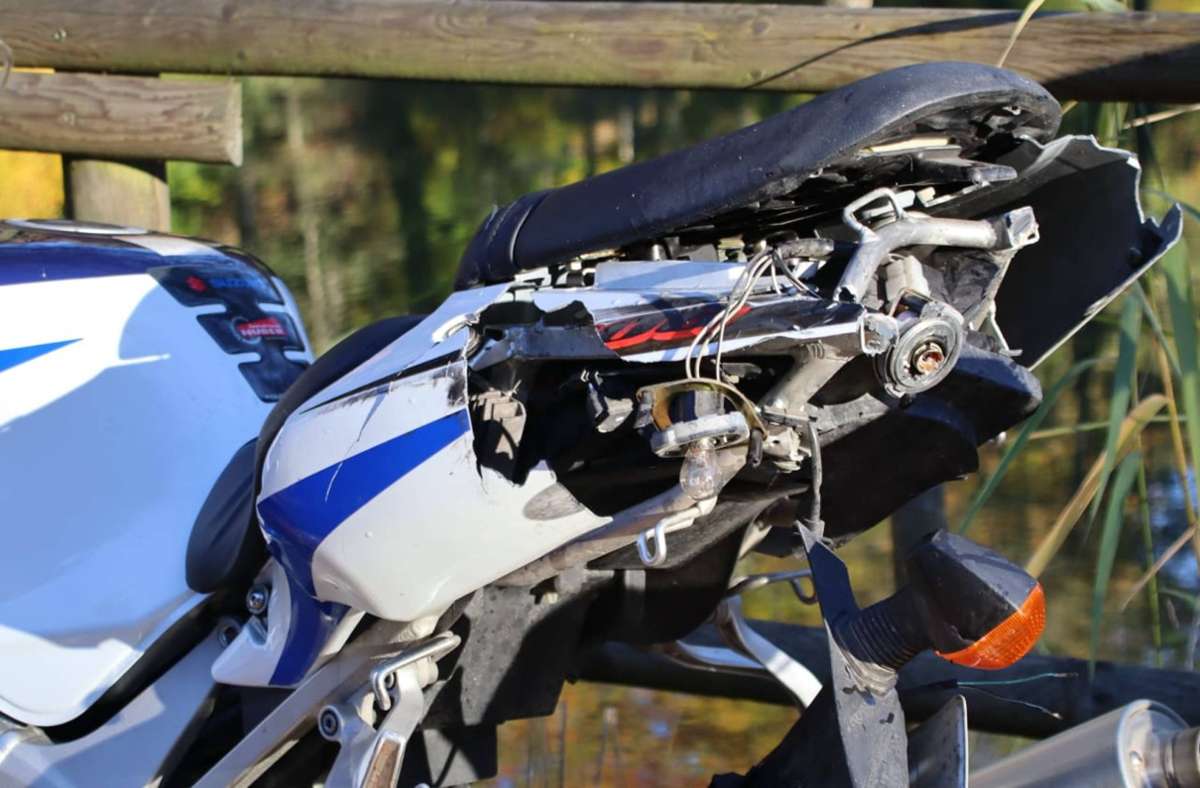 Unfall in Löwenstein: Motorradfahrer lebensgefährlich verletzt
