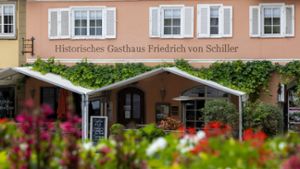 Das Hotel und Restaurant Friedrich von Schiller: Ein Eigentümerwechsel steht an.⇥