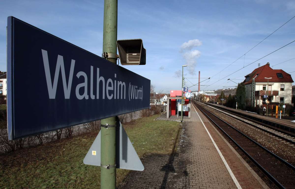 Umbau für 3,4 Millionen Euro geplant: Walheim wird „Bahnhof der Zukunft“