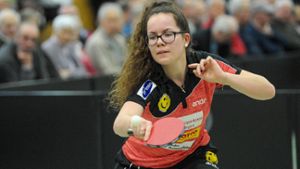 Alexandra Kaufmann und ihre Schwester zählen zu den größten Tischtennis-Talenten.