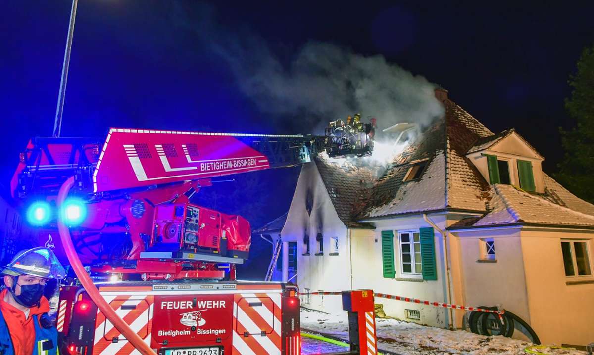 Brand in Metterzimmern: 350000 Euro Schaden an Wohnhaus