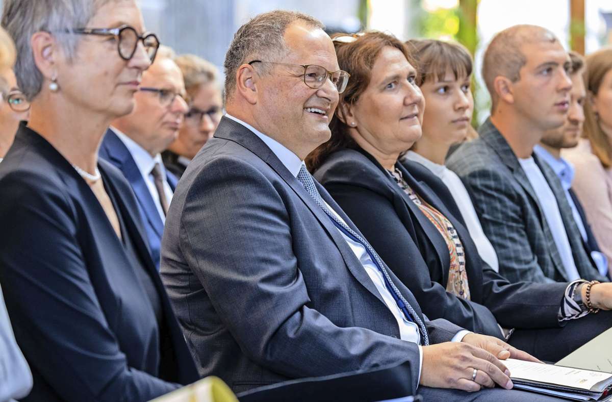 Lichtenstern-Gymnasium Sachsenheim: Helmut Dinkel tritt Amt als neuer Schulleiter an