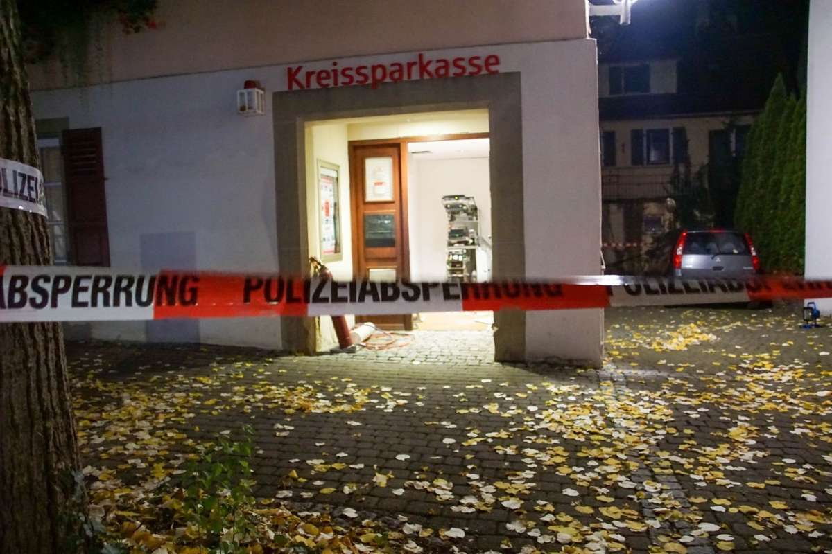 Lauter Knall in Ottmarsheim: Geldautomat gesprengt