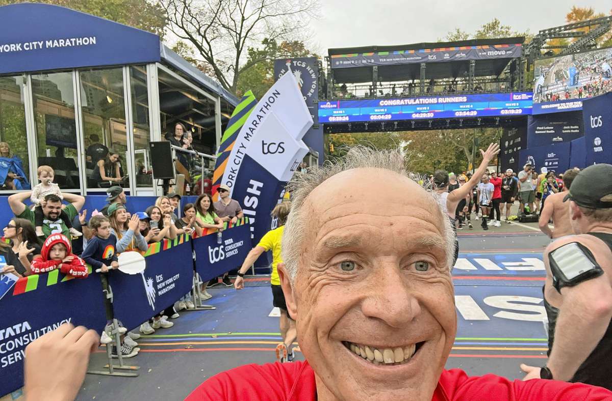 Brackenheimer beim New-York-Marathon: Der nimmermüde Dauerläufer