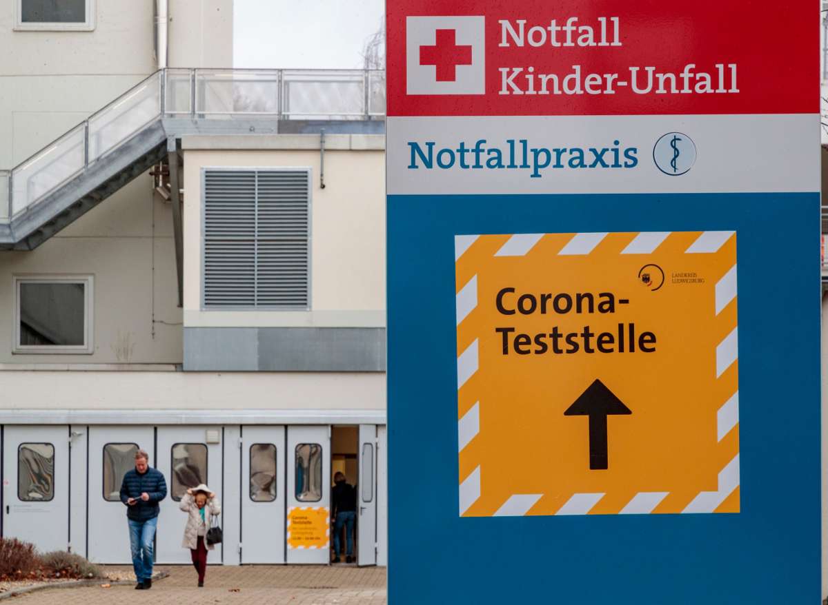 Teststelle in Ludwigsburg: Corona-Tests: Ergebnisse dauern länger