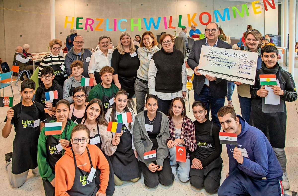 Schule auf dem Laiern Kirchheim: Preis für ein ganz spezielles Café