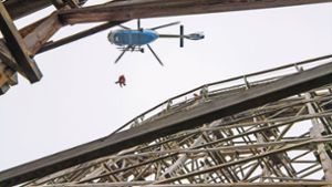 Tripsdrill Cleebronn: Rettung aus 30 Metern Höhe