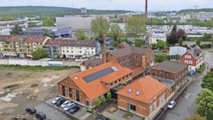 Das Elbe-Areal mit den denkmalgeschützten ehemaligen Fabrikgebäuden aus der Luft. Letztere bleiben erhalten und werden gewerblich genutzt. Foto: /Martin Kalb