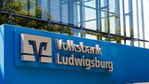 Ludwigsburg: Volksbank Ludwigsburg eG, Bankzentrale in der Schwieberdinger Str.⇥ Foto: Helmut Pangerl
