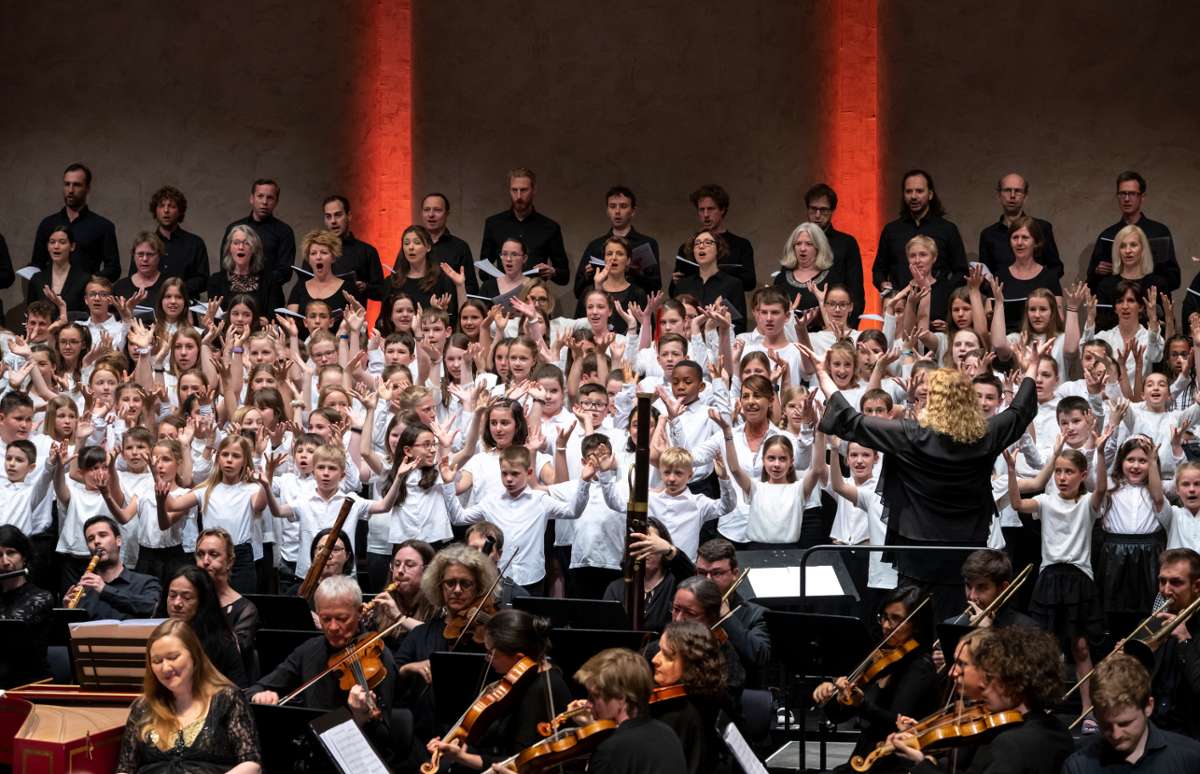 Schlossfestspiele Ludwigsburg: 200 Kinder singen Haydns Schöpfung