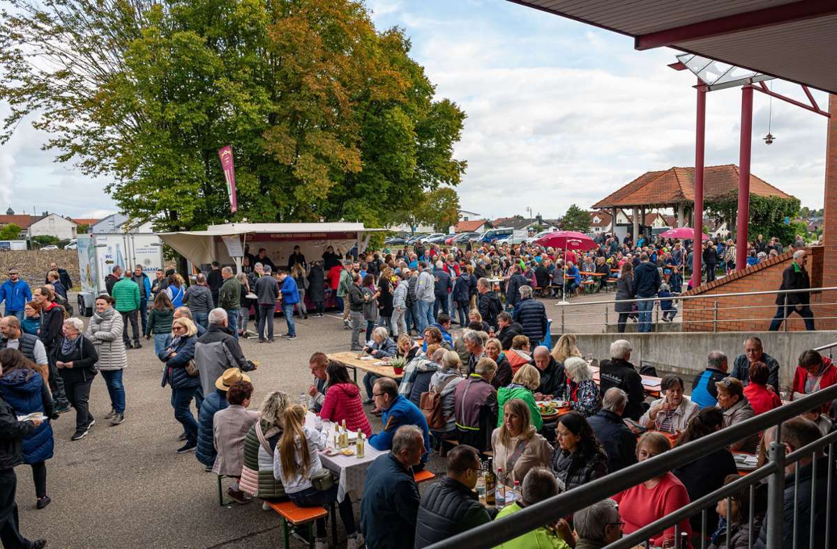 Herbstweinfest in Bönnigheim: Wengerter präsentieren ihre Erzeugnisse