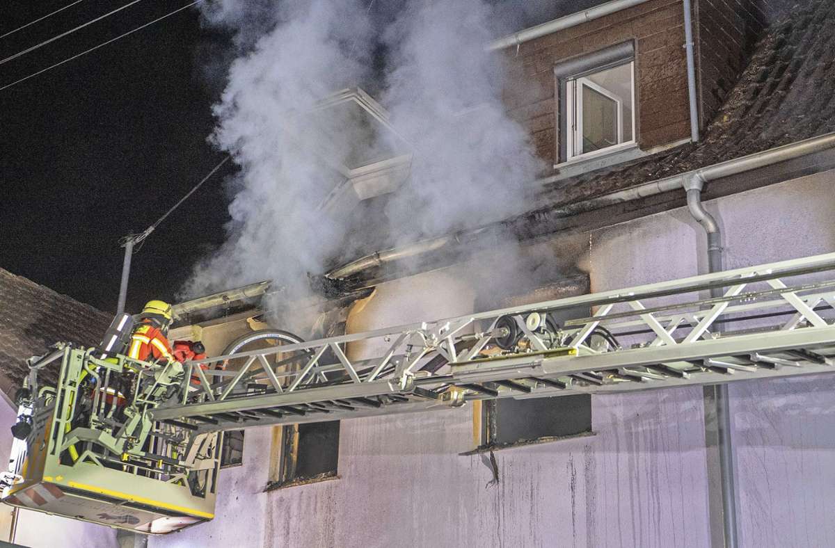 Küchenbrand Bönnigheim: Angeklagte warnt erst spät vor Feuer