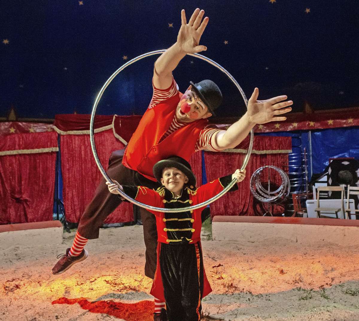 Zirkus in Erligheim: Die neunte Zirkusgeneration steht in den Startlöchern