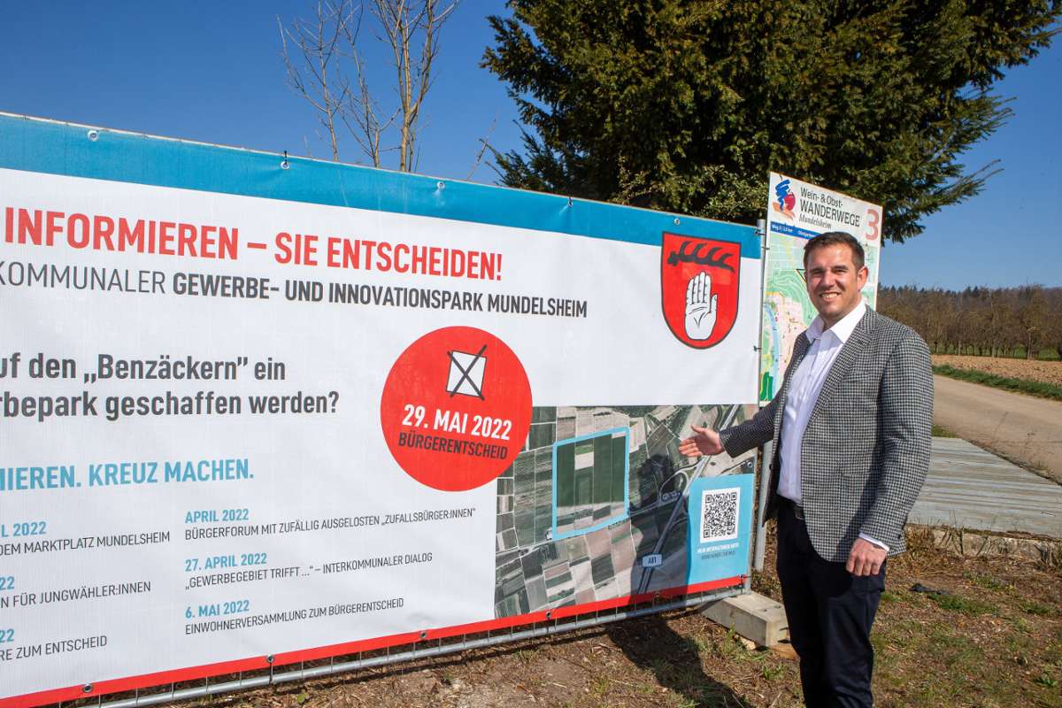 Bürgerentscheid in Mundelsheim: Info-Kampagne und Kunstauktion