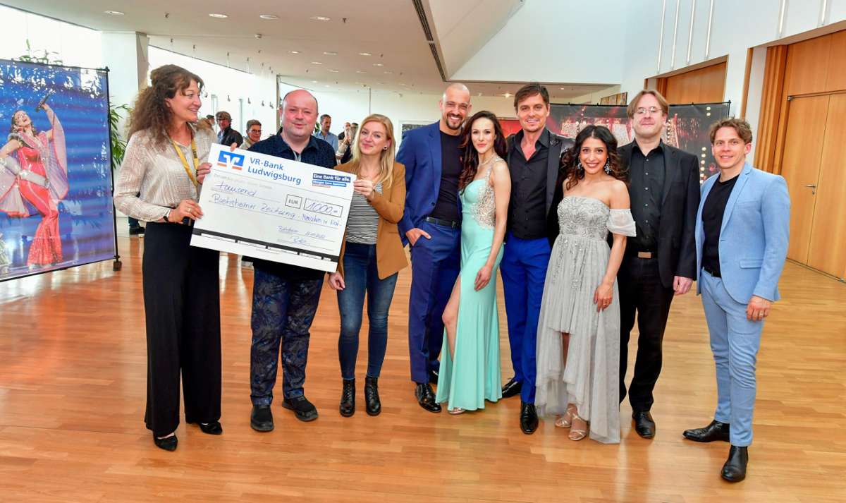 1000 Euro für Menschen in Not durch Musical-Gala: Musicalstars singen für den guten Zweck
