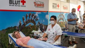 Blutspendeaktion in Tripsdrill: Eine Tageskarte als Lohn fürs Blutspenden