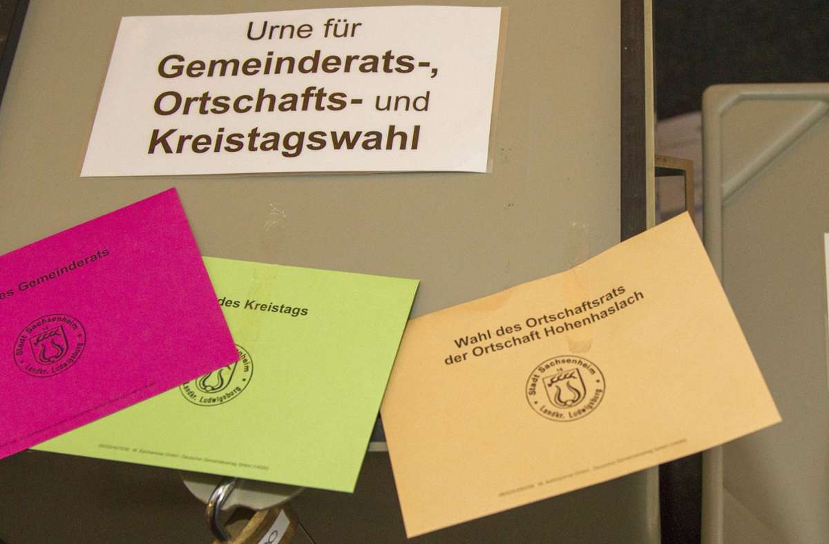 Sachsenheim: Wer zur Wahl steht