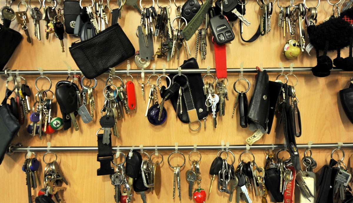 Fundbüro in Sachsenheim: Am häufigsten werden verlorene Schlüssel abgegeben