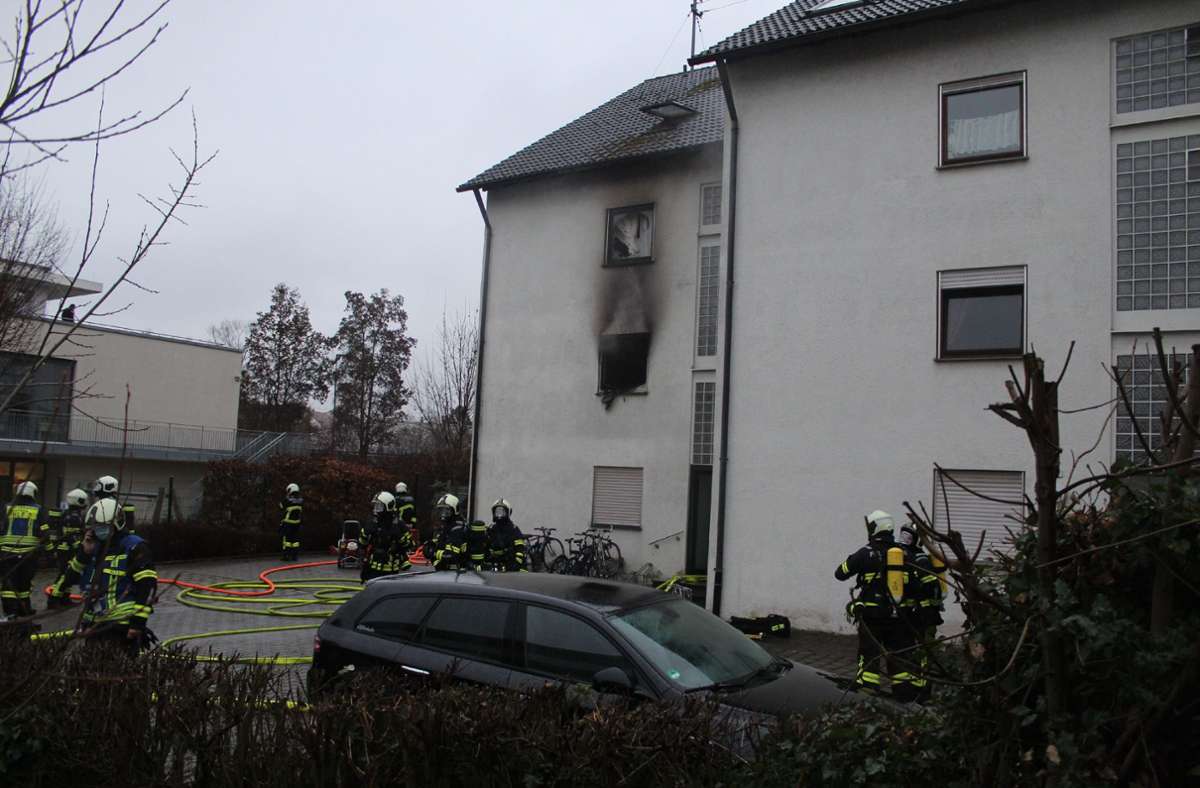 Großeinsatz in Möglingen: Brandbilanz: 80 000 Euro Schaden