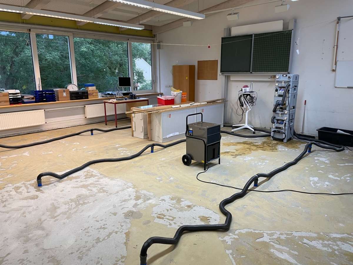Sandschule in Bietigheim-Bissingen: Wasserschaden zwingt Schule zum Improvisieren