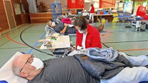 Blutspendeaktion in Sachsenheim: 155 Blutspender in Hohenhaslach