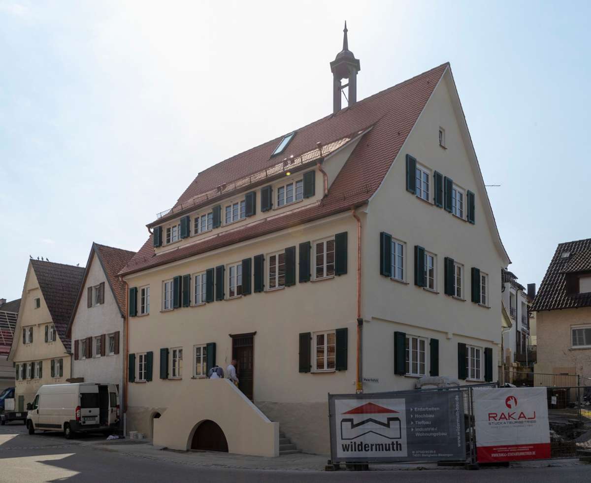 Denkmalgeschütztes Gebäude: Das alte Bissinger Rathaus ist saniert und bezugsfertig