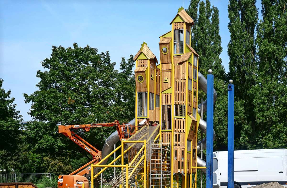 Nach Abriss von Bietigheimer Kult-Turm: So steht es um den neuen Spielturm