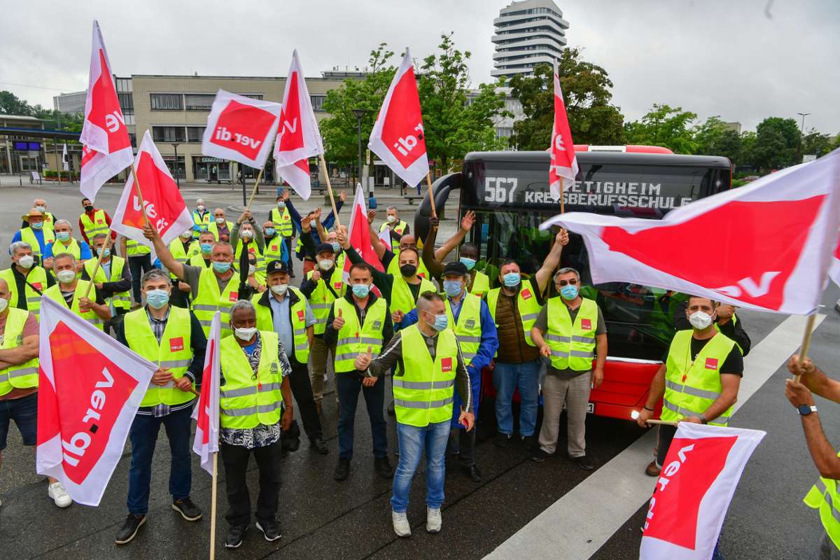 Verdi kündigt dreitägigen Streik auch im Landkreis Ludwigsburg an: Keine Busse zum Schulstart