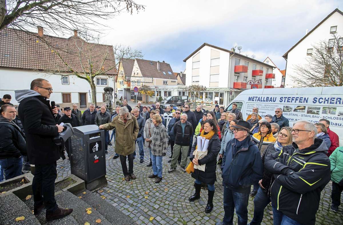 Ortsrundgang in Löchgau: Kleine Gemeinde im Wandel
