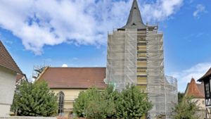 Sachsenheim: Kirchensanierung bald abgeschlossen